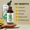 Liposomal Liquid NAC Drops, NAC Supplement N-Acetyl Cysteine, NAC 600 mg with Milk Thistle & Quercetin for Adults & Kids, Liver & Lung Support, Immune & Antioxidant, Skin & Cellular Health, 2 Fl Oz