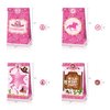 Cowgirl Party Bags, 12Pcs 2 Style Party Favors Gift with Sticker for Western Cowgirl Party Decoration 4 Patterns Pink Cowgirl Candy Pack for Birthday Party Supplies Birthday Party Cowgirl Fans Party