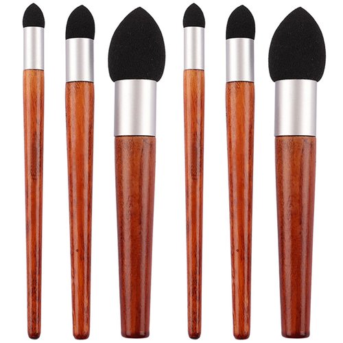 6pcs Blending Stump Artist Blending Sponge Pen, Washable & Reusable Sketch Rubbing Sponge Brush Sketch Tool for Artists, Student, Ideal for Highlighting, Shadowing, Detailing, and Correcting Drawings