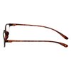 Calabria 718 Flexie Oval Reading Glasses +4.00 Tortoise Men/Women Bendable One Power Readers Flexible Durable TR90 Frame