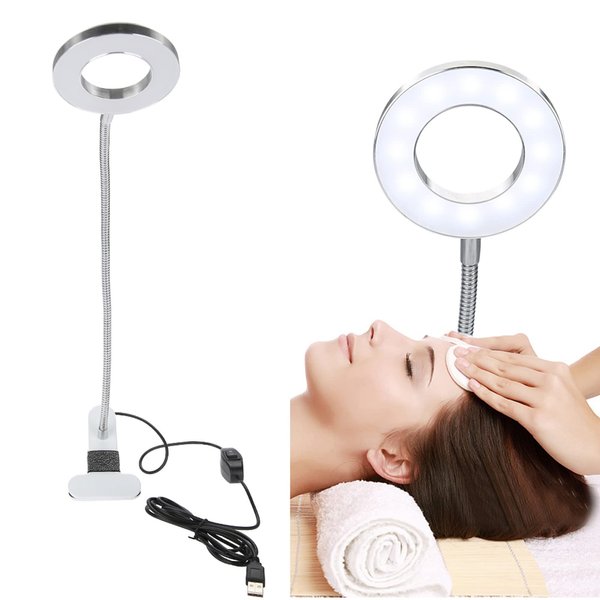 Beauty lamp, USB Tattoo Beauty lamp with warm light and eyebrow clip tattoo manicure extension eyelashes and reading