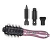 Cortex Beauty 4-in-1 Air Styler Brush - Hot Air Brush with Blow Dryer, Volumizer, Smoothing & Curling Attachments - Ionic & Ceramic Technology - 2 Heat Settings & Cool Shot (Blush Pink)