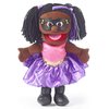 14" Superhero, Black Girl, Hand Puppet