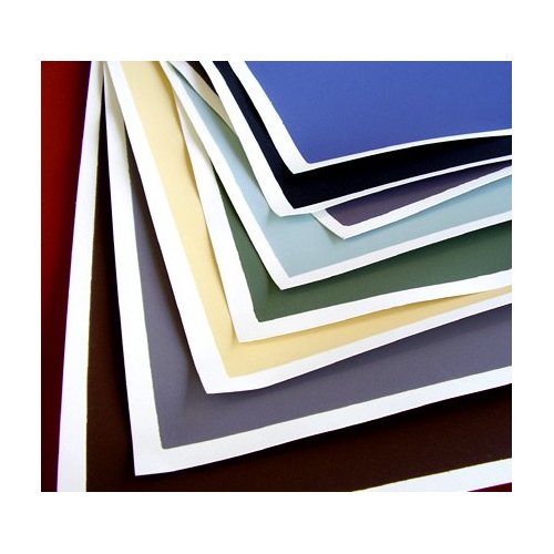 Colourfix Fresh Grey Sanded Pastel Paper 12.5x9.75 Inch Sheet