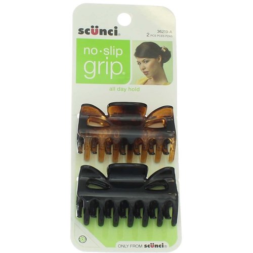 Scunci Clutch Jaw Clips Pack of 2