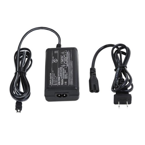 AC DC Adapter Cord Cable Charger for Sony Handycam DCR-SR60 (fit This Model ONLY) Camcorder Video Camera Recorder Compatible Replacement Battery Charging DC-in Power Supply Wall Mains Wire