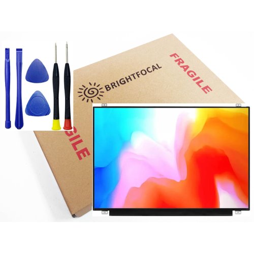 BRIGHTFOCAL New Screen Replacement for HP Pavilion 15-CC123CL 15.6 HD WXGA Embedded Touch Screen LED + Digitizer LCD Screen Display with Tool