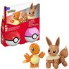 MEGA Pokémon Action Figure Building Toys Set, Poké Ball 2-Pack, Charmander and Eevee with 40 Pieces, for Kids