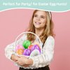 Milaloko Easter Eggs Bulk Party Favors for Kids for Easter Egg Hunting Game Party (24)