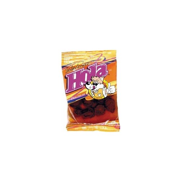 Hola Lobito, Salado Sabor Naranja Saladulces, Orange Flavored Salted Plums, 3.5 Ounce