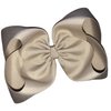 Solid Super Jumbo Oatmeal Boutique Hair Bow 7" MADE IN USA