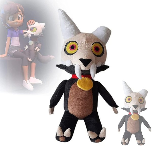 The Owl House King Plush, Owl House Cute Stuffed Animal, Kawaii Wolf Stuffed Animal, Plush Toy for Children Fans Xmas Festival Gifts-11.8 inches