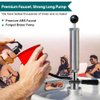 FERRODAY 8" Keg Tap Keg Pump D-System Beer Taps for Kegs US Keg Pump for Beer Keg Tap Kit Beer Keg Tap Beer Tap Keg Pump Tap Keg Taps for Beer Pump Keg Hand Pump Keg Tap for Beer Keg Tapper Party Tap