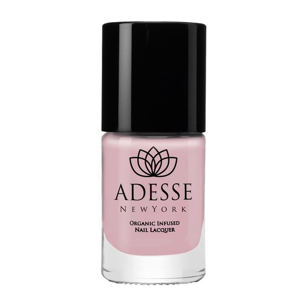 Adesse New York Organic Infused Gel Effect Nail Lacquer, Fast Drying, Chip Resistant Polish, Ultra Long Wear for a Flawless Manicure, Vegan, Cruelty Free, Paraben Free- 11ml (Bellini)