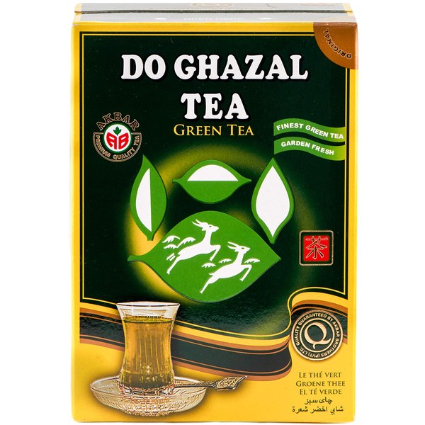 Do Ghazal Green Tea 17.63oz Premium Loose Green Tea Leaf 500g Box