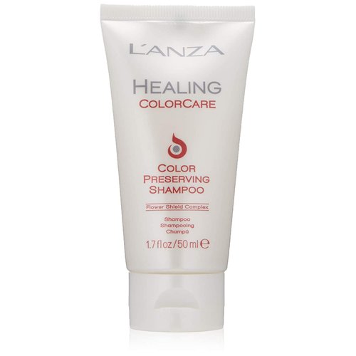 L'ANZA Healing ColorCare Color-Preserving Shampoo, for Color-Treated Hair , Protects and Refreshes Hair color while healing, Sulfate-free Daily Shampoo for Women (1.7 Fl Oz)