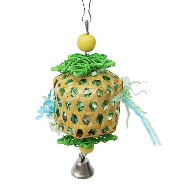 TANOMA Bird Toys for Conures Parakeet, Birds Cage Accessories, Bird Shredding Foraging Toys for Cage