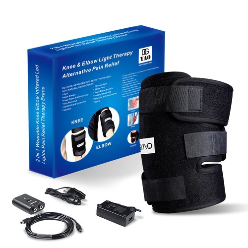DGXINJUN Infrared & Red Light Therapy for Joint Pain Relief Device Led 880nm Wearable Knee Elbow Pads Home Use Wrap