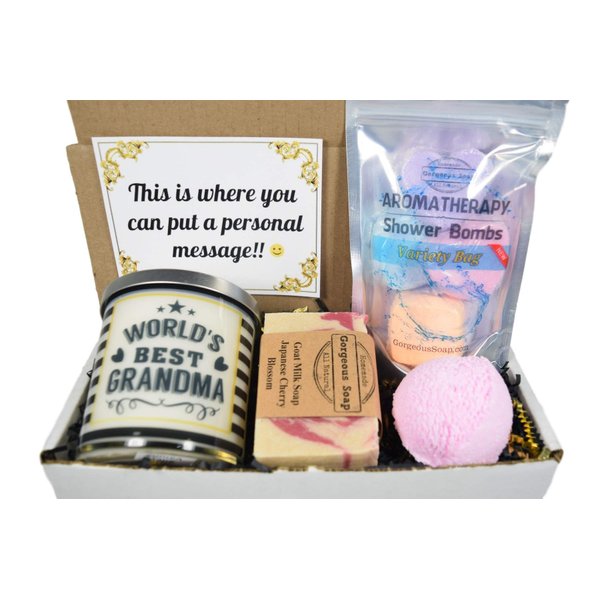 Custom Grandma Gift Box, Grandma Gift, Gift For Grandma, Nana Gift Set, Grandma Gift Basket, Gift Box For Nana, Christmas Gift For Grandma, Gift Box #11