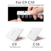 Clear Replacement Nail Tips for C9 C10 Nail Color Display Swatch Book (Transparent)