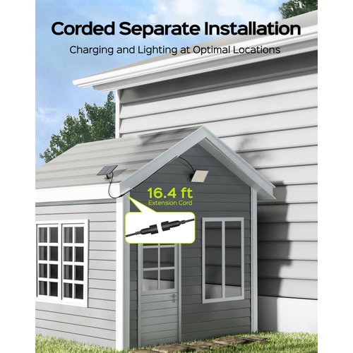 JACKYLED Motion Solar Lights Outdoor, 113 LED Cool White Bright Solar Flood Lights Waterproof, Dusk to Dawn Outdoor Solar Powered Security Lights for Fence Porch Patio Yard Garage, 2 Pack