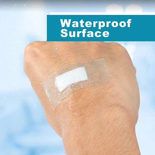 LotFancy Medical Soft Silicone Tape, 1" x 5.5 Yards, 6 Rolls Transparent Adhesive Water-Proof Surgical Tape, Surgery First Aid Tape for Wound and Sensitive Skin