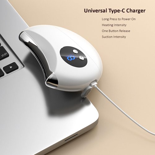 ZYQY Electric Gua Sha Facial Tools| Smart Scraping Massage Device with Bian Stone for Face and Body