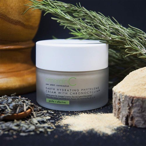 emergin C Earth Hydrating Phytelene Cream - Anti-Aging Moisturizer with Chronopeptides + Multivitamins - Antioxidant-Rich Day + Night Face Cream for Fine Lines + Wrinkles (1.6 oz, 50 ml)