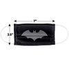 Popfunk Batman 52 Black 1-Ply Reusable Face Mask Covering, Unisex
