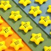 20 Pcs Star Shape Stress Balls Dodge Balls for Kids Motivational Stress Balls Stress Reliever Ball Tough Stress Ball Exercise Ball Sports Balls for Anxiety Party (Yellow)