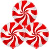 HADCKJA Candy Balloons Christmas Balloons Windmill Balloons Red Windmill Candy Balloons for Christmas Party Birthday Party Supplies Decorations Xmas New Year Party Decorations Balloons Party 3pcs
