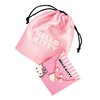 HELLO KITTY Sanrio Girls Jewelry Set - Flash Plated 18+3 Necklace and Stud Earrings Officially Licensed (Pink)