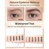 Eyebrow Powder Makeup, 3 Colors Eye Brow Powder Palette Waterproof Long Lasting, Dark/light Brown Eyebrow Filler,Brow Contour Eyeshadow Palette for Natural-Looking Brows with Brow Brush Comb Mirror-01