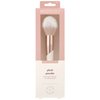 EcoTools Luxe Plush Powder Makeup Brush for Blush & Bronzer, Works Best With Powder Makeup, Luxurious and Glamorous, Eco-Friendly Premium Makeup Brush, Synthetic Bristles, Pink, 1 Count