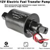 CarBole 12v Universal Electric Fuel Pump 5-9 PSI 30GPH Gasoline and Diesel Fuel Transfer Pump for Carburetor Engine E8012S E8016S EP12S FD0002 (Gold)
