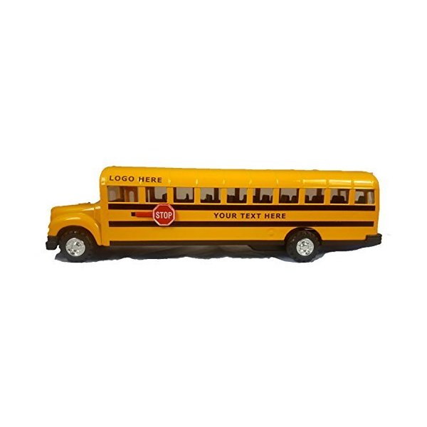 Conventional hood school bus custom decal lettered