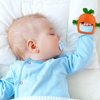 Chuya Baby Teething Toys Baby Teether for Babies 0-24 Months Carrot Hand Teethers Teething Relief Sore Gums Baby Toys for Infants