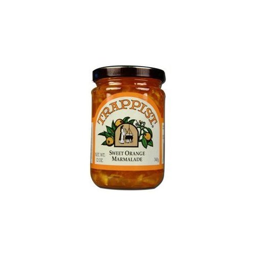Trappist Sweet Orange Marmalade Jelly - All Natural 12 oz.