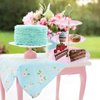 Nexboraque 3 Pack 3 Tier Plastic Cupcake Stand, Dessert Cup Cake Holder Tower Reusable Tiered Serving Tray with Metal Rod Pastry Platter for Wedding, Birthday, Tea Party - White Green Pink