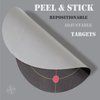 StikArt 5 Shooting Target Wall Decals for Indoor Practice with Nerf Guns & Foam Blasters (Range Style)