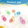 Lenwen Glow in The Dark Turtle Figure Bulk Luminous Mini Sea Turtle Tiny Resin Turtle Miniature Figurines for Ocean Animal Party Favors Ocean Theme Birthday Party Decorations DIY Home Garden ()