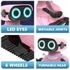 GILOBABY Robot Toys, Remote Control Robot Toy, RC Robots for Kids with LED Eyes, Flexible Head & Arms, Dance Moves and Music, Birthday Gifts for Girls Ages 5+ Years (Pink)