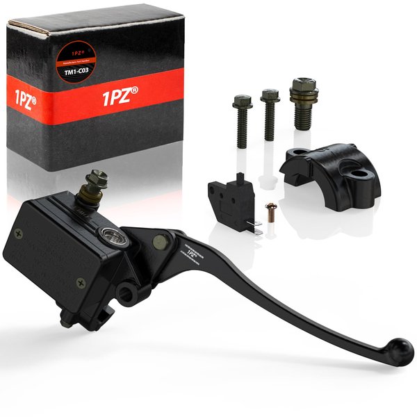 1PZ TM1-C03 7/8" Brake Master Cylinder Replacement for Honda TRX250 TRX300 TRX350 TRX450 Fourtrax Rancher Foreman Rincon Recon Sportrax