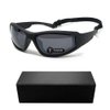 TERAISE Motorcycle Riding Glasses Safety Ski Goggles Adjustable Sunglasses
