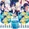 Yuri on ICE Party Supplies Decorations Cake Topper Birthday Backdrop Background