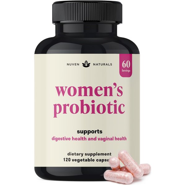 Womens Probiotic - 60 Day Supply - 12 Probiotic Strains, D Mannose, Cranberry for Digestive Health, Vaginal Health, & Immune Support - Prebiotics and Probiotics for Women