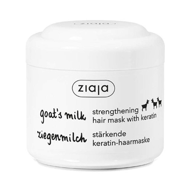 Ziaja Goat's Milk Strengthening Hair Mask with Keratin, 200ml