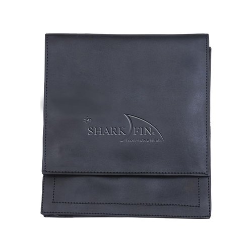 Sharkfin Shears Black Leatherette Hip Pouch (Holds 6) 7"