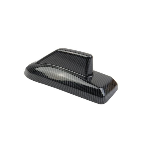 Carbon Fiber Shark Fin Shape Roof Antenna Cover Decor Trim for 2019-2022 Chevy Silverado 1500/GMC Sierra 1500 for 2020-2023 Sierra/Silverado 2500 3500 HD