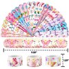 48 PCS Butterfly Party Favors 24PCS Tattoos Stickers 24PCS Slap Bracelets Wristbands Perfect for Butterfly Themed Birthday Baby Showers or Classroom Rewards Ideal Decor and Gifts for Girls and Boys